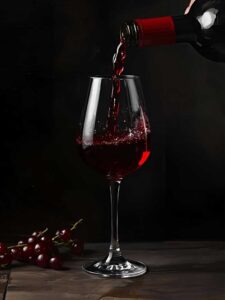 Saccardo Carni e Cucina, Menu Vini